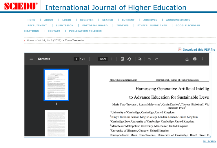 Latest publication - CoDesignS ESD AI Coach